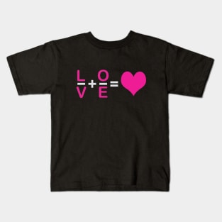 Love Equation Kids T-Shirt